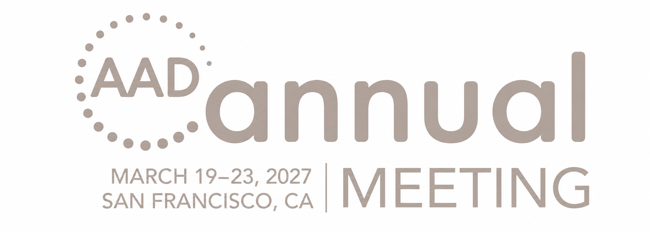 2027 AAD Annual Meeting